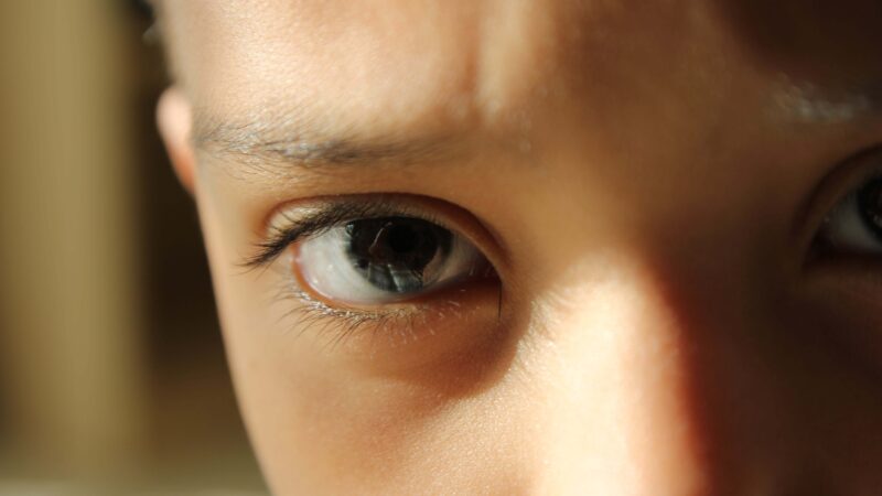 regard enfant autiste
